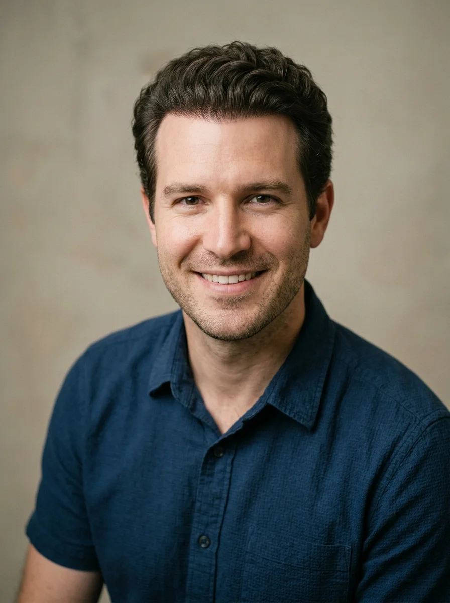 Patient after hair transplant, 12 months later, Hamburg Germany